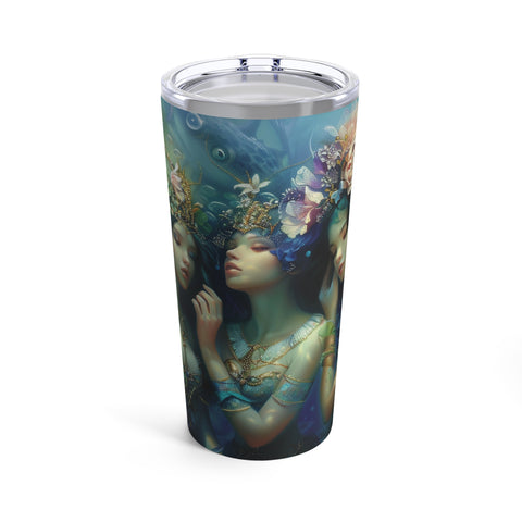 08 Water Goddesses, Mermaidcore, Fairycore, Goddess, Stainless Steel Travel Tumbler 20oz