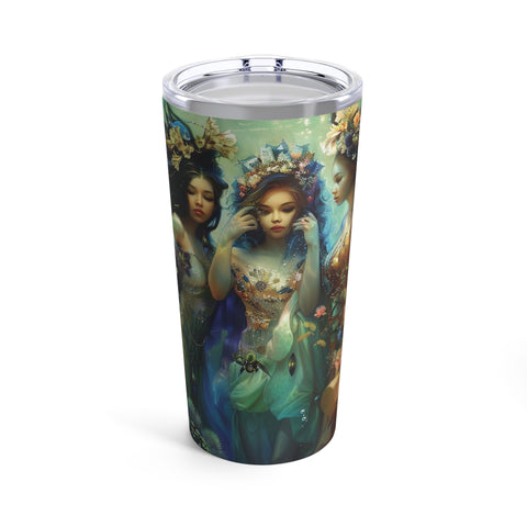 05 Water Goddesses, Mermaidcore, Fairycore, Goddess, Stainless Steel Travel Tumbler 20oz
