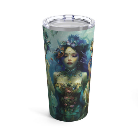 11 - Water Goddesses, Mermaidcore, Fairycore, Goddess, Stainless Steel Travel Tumbler 20oz