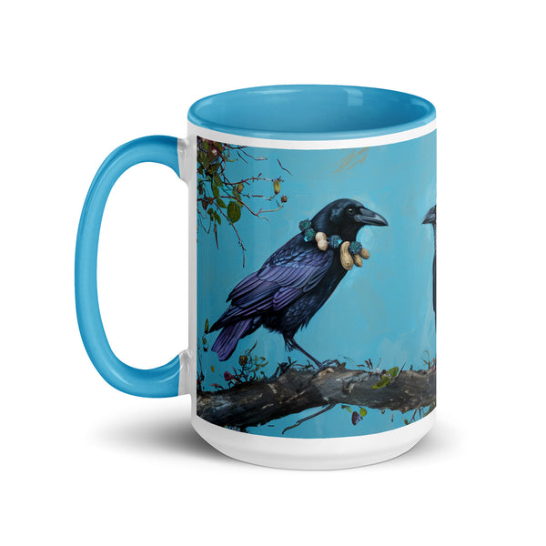 It's a Fancy Dress Party - Didn't You Get the Memo? Raven and Crow Mug (11 or 15 oz)