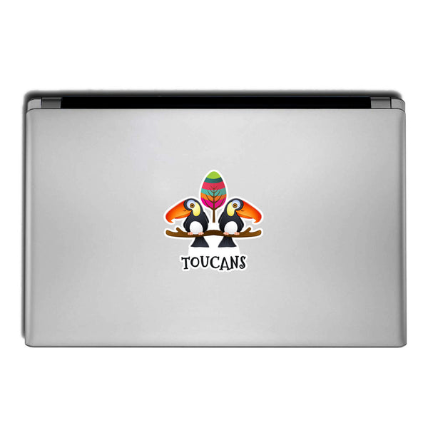 Toucan Sticker for Kids and Birder Adults - Tropical Bird 3x3 Inches